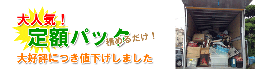 大人気！積めるだけの定額パック！大好評につき値下げしました